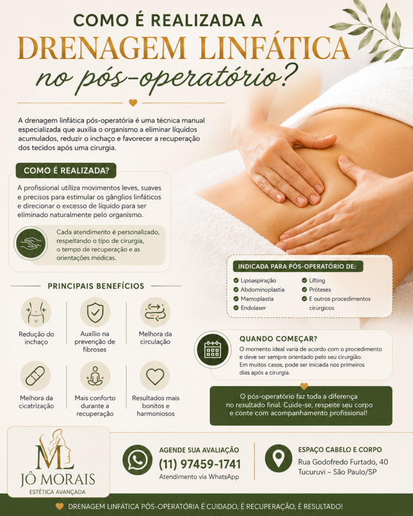 drenagem-pos-operatorio-819x1024 Como é realizada a drenagem linfática no pós-operatório?