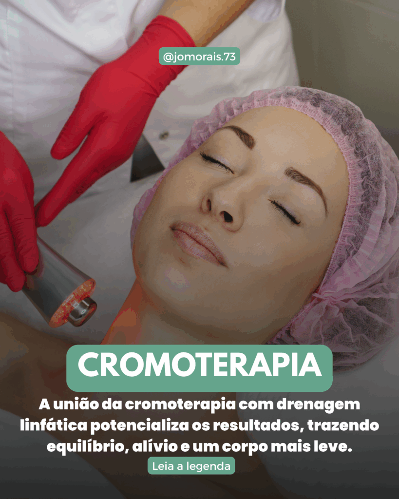 CROMOTERAPIA-819x1024 A força da união entre Cromoterapia e Drenagem Linfática na recuperação pós-operatória